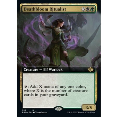 Deathbloom Ritualist - Foil