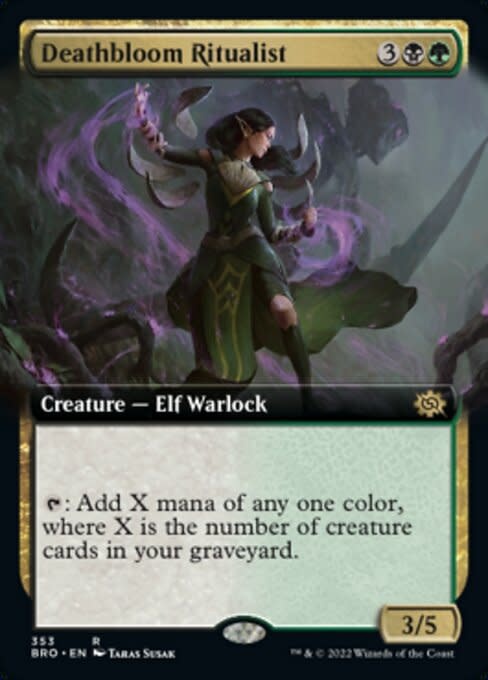 Deathbloom Ritualist - Foil