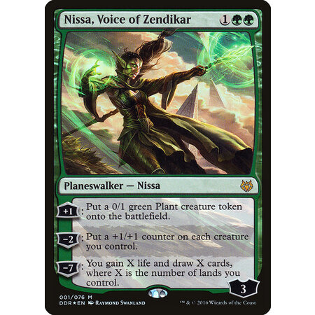 Nissa, Voice of Zendikar - Foil
