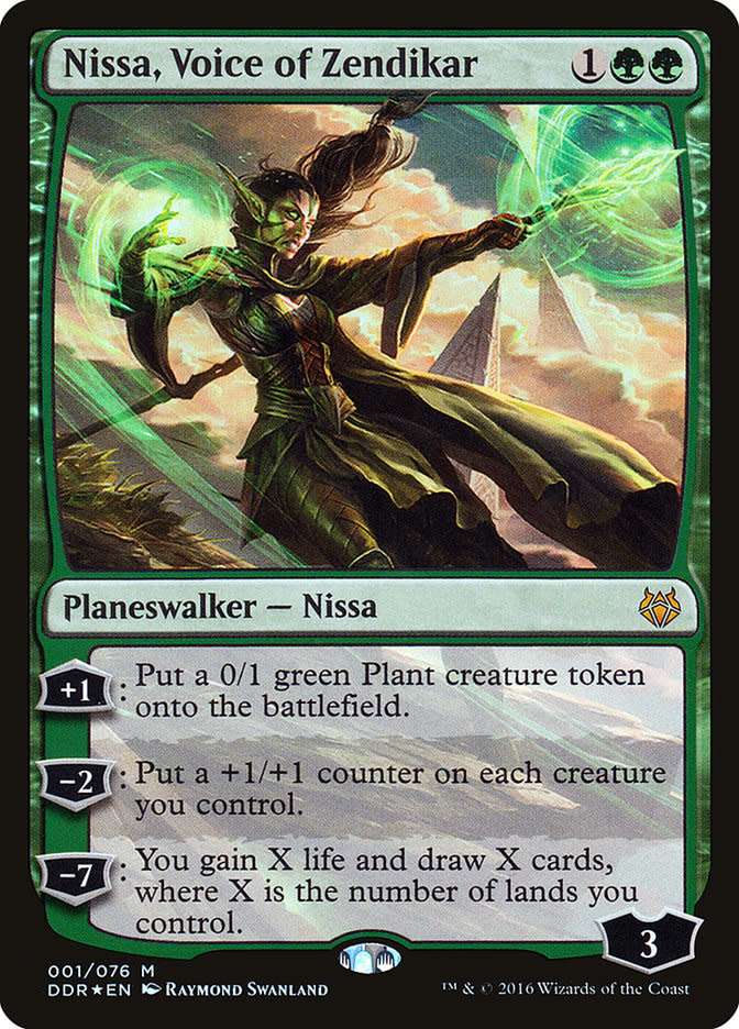 Nissa, Voice of Zendikar - Foil