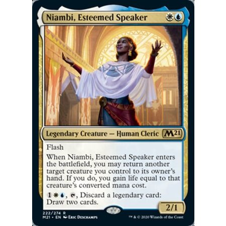 Niambi, Esteemed Speaker - Foil