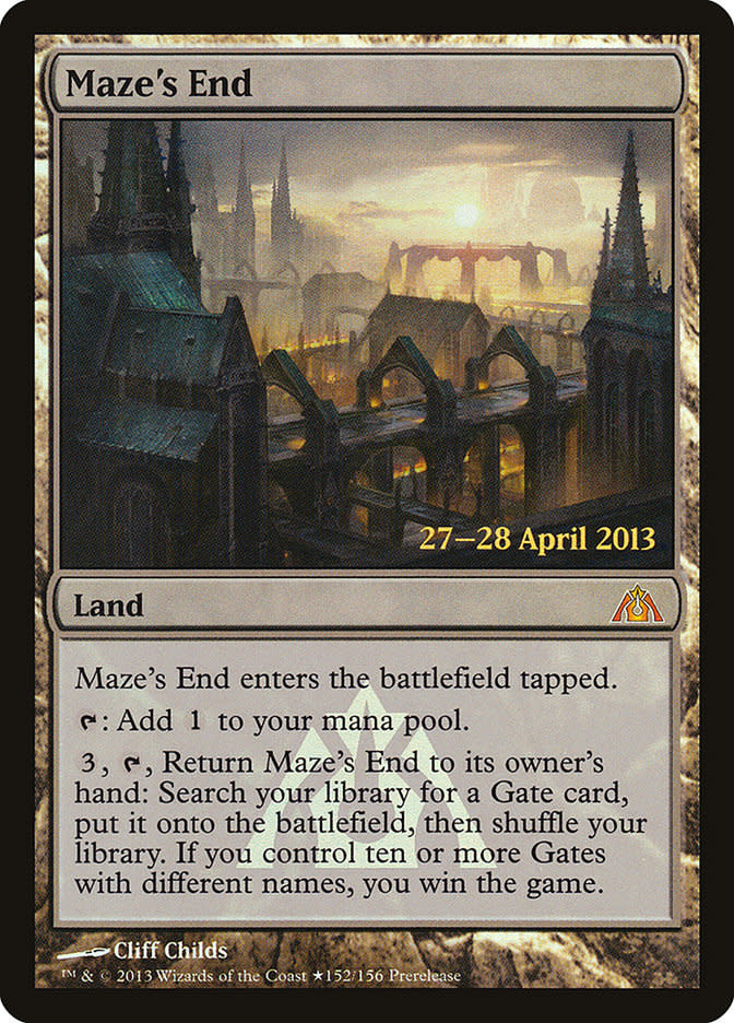 Maze's End - Foil - Prerelease Promo