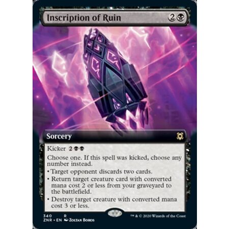 Inscription of Ruin - Foil