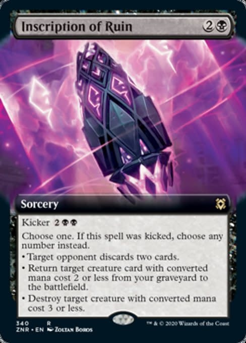 Inscription of Ruin - Foil