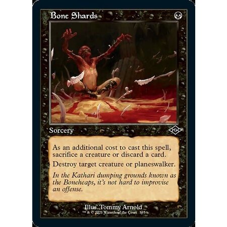 Bone Shards - Foil-Etched