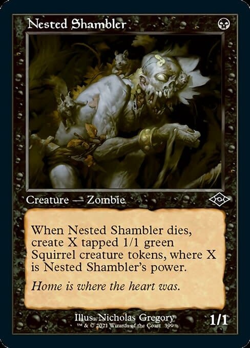 Nested Shambler - Foil-Etched