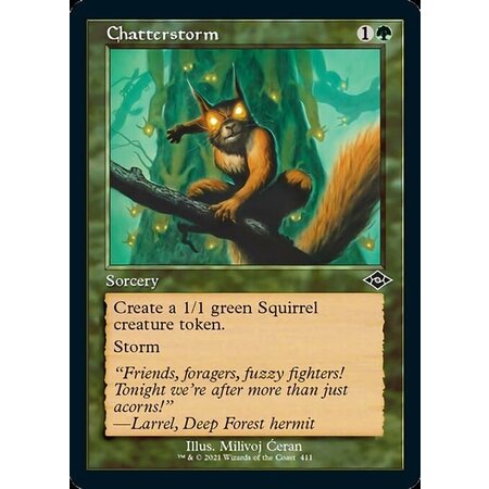 Chatterstorm - Foil-Etched