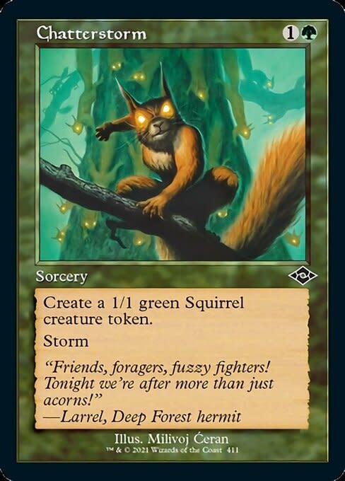 Chatterstorm - Foil-Etched