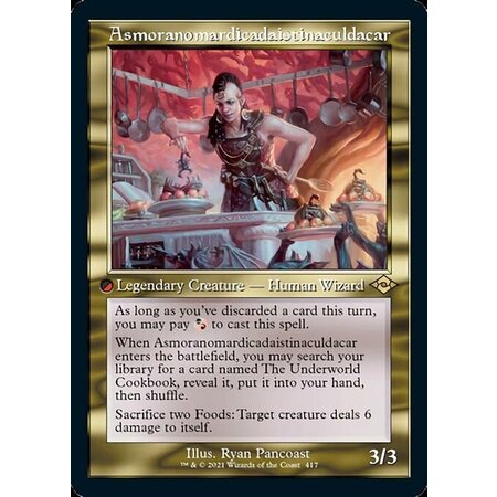 Asmoranomardicadaistinaculdacar - Foil-Etched