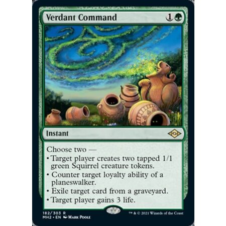 Verdant Command - Foil