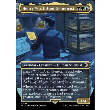 Henry Wu, InGen Geneticist