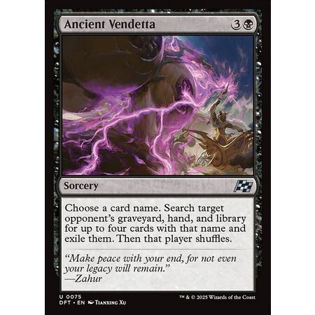 Ancient Vendetta - Foil