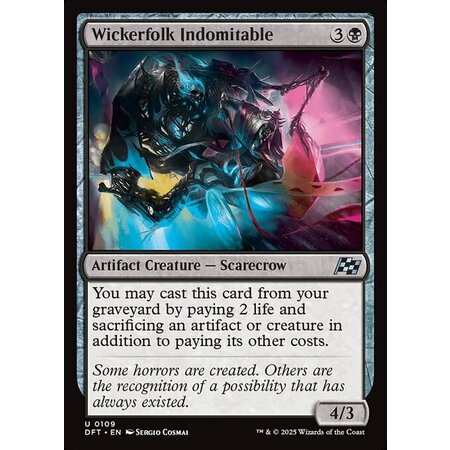 Wickerfolk Indomitable - Foil