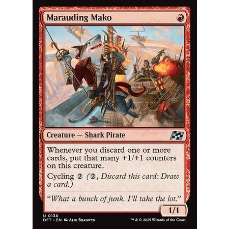 Marauding Mako - Foil