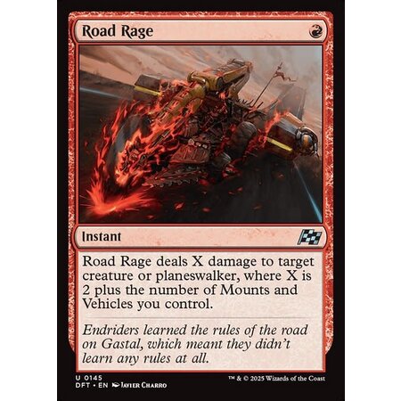 Road Rage - Foil