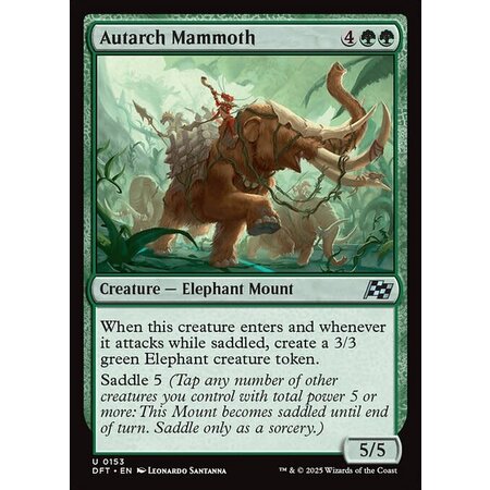 Autarch Mammoth - Foil