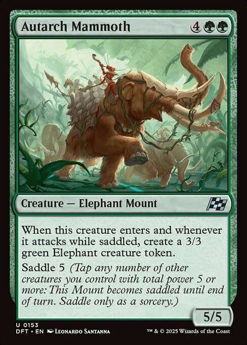 Autarch Mammoth - Foil