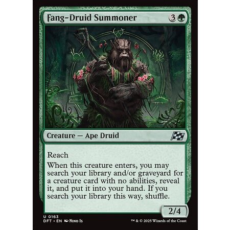 Fang -Druid Summoner - Foil
