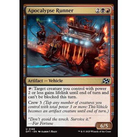 Apocalypse Runner - Foil
