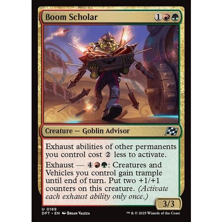 Boom Scholar - Foil