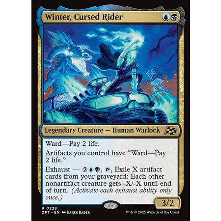 Winter, Cursed Rider - Foil