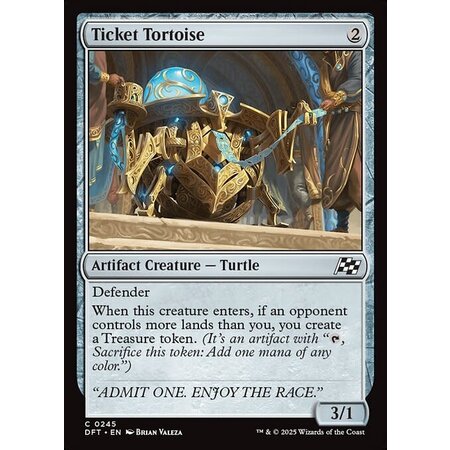 Ticket Tortoise - Foil