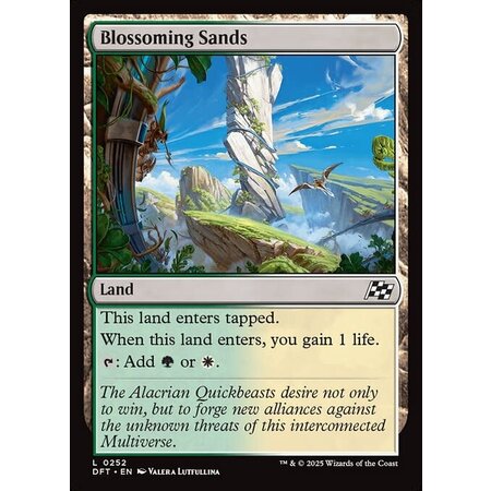 Blossoming Sands - Foil