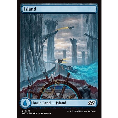 Island (273)  - Full Art - Foil