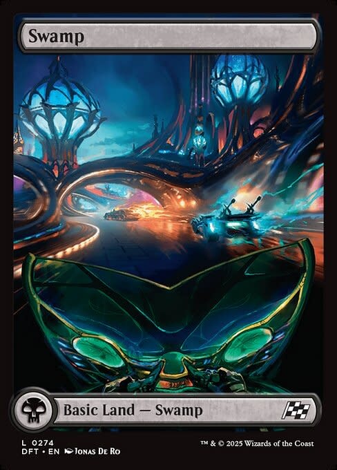 Swamp (274)  - Full Art - Foil