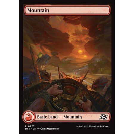 Mountain (275)  - Full Art - Foil