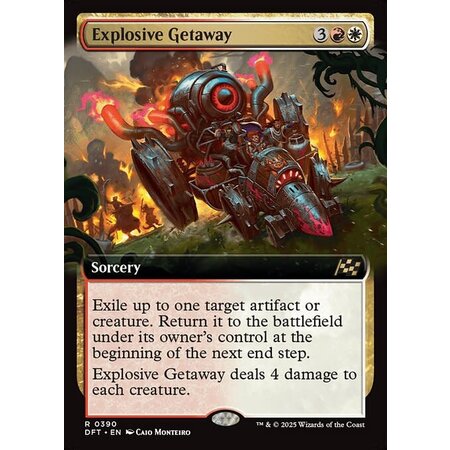 Explosive Getaway - Foil