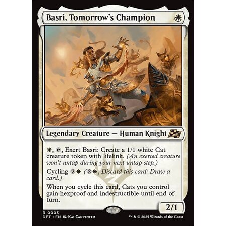 Basri, Tomorrow's Champion - Foil