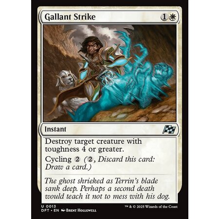 Gallant Strike - Foil
