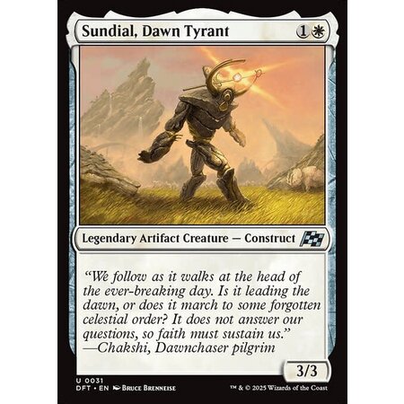 Sundial, Dawn Tyrant - Foil