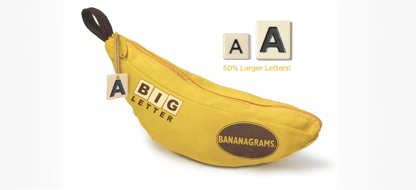 Bananagrams Big Letter