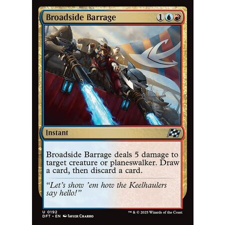 Broadside Barrage - Foil