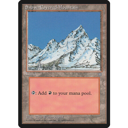Snow-Covered Mountain