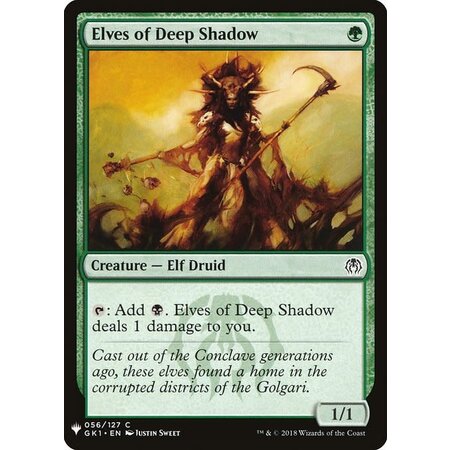 Elves of Deep Shadow