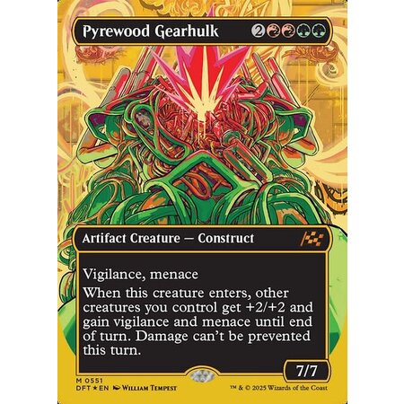 Pyrewood Gearhulk - First Place Foil