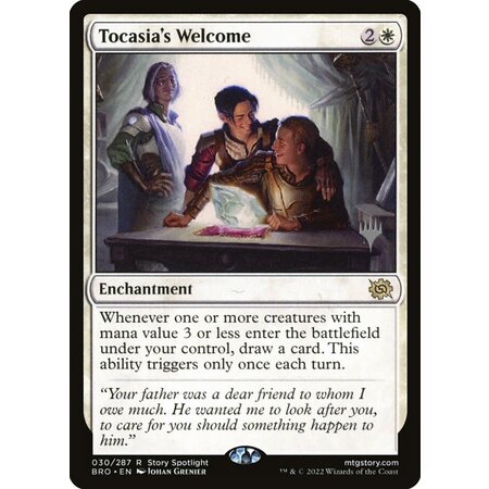 Tocasia's Welcome - Promo Pack