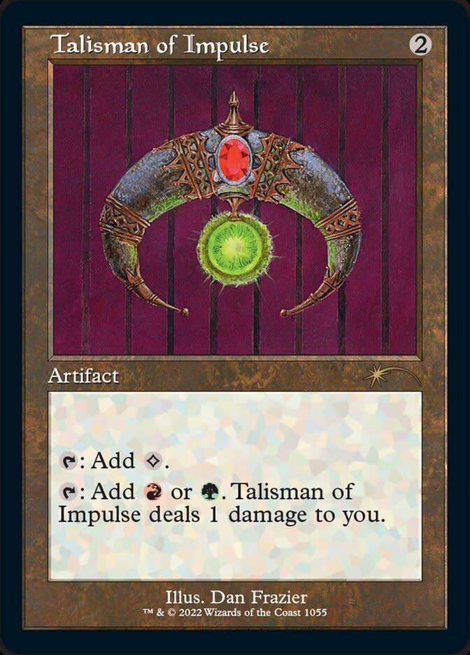 Talisman of Impulse - Foil Etched