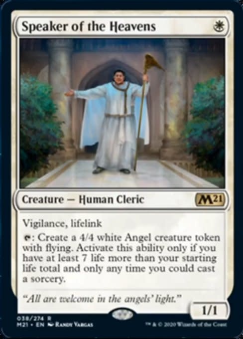 Speaker of the Heavens