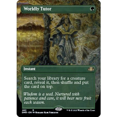 Worldly Tutor - Foil