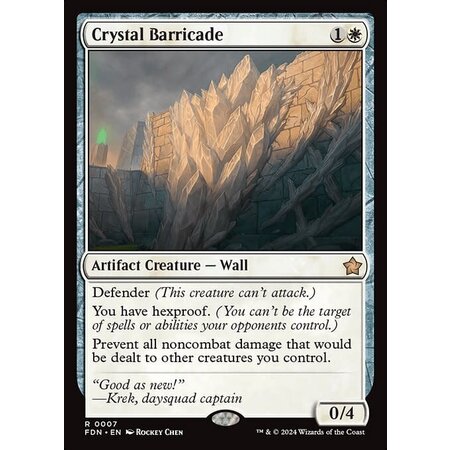 Crystal Barricade