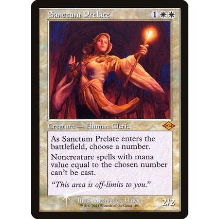 Sanctum Prelate - Foil - Buy-a-Box Promo