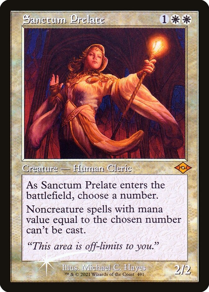 Sanctum Prelate - Foil - Buy-a-Box Promo