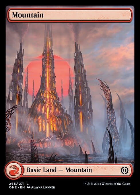 Mountain (265) - Full Art - Foil