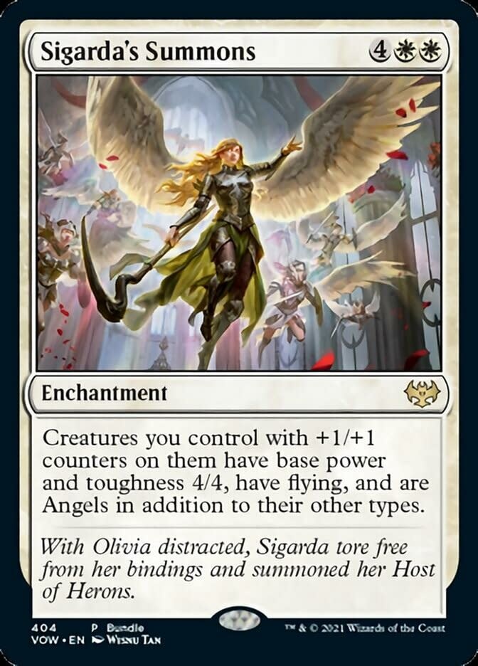 Sigarda's Summons - Bundle Foil