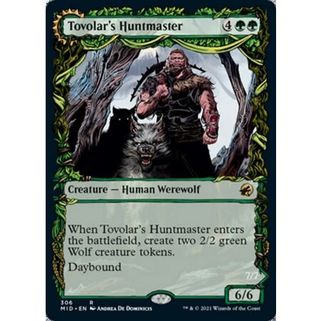 Tovolar's Huntmaster  // Tovolar's Packleader - Foil