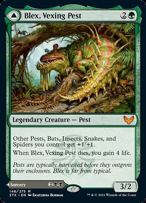 Blex, Vexing Pest